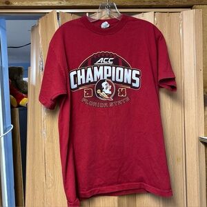 FSU Florida State University ACC Champions 2014 Tee Medium